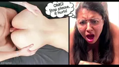 Play 18 Year Old Latina's Excruciating Anal Debut