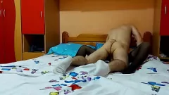 play Namorada amadora não se cansa de uma carga enorme antes do trabalho