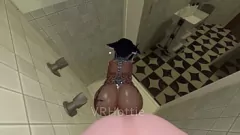 Odtwórz Ebony Bogini 'Wet & Wild Pov Shower Shower Fuck & Lap Dance w Vrchat ERP