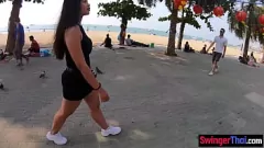 Reproduzir Amador tailandês grande fica hardcore em fita de sexo POV